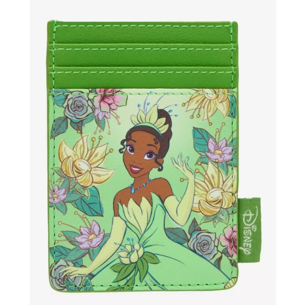 Loungefly Disney The Princess And The Frog Tiana Floral Cardholder | NWT